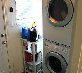 laundry room makeover on a budget, home decor, the before kinda gross