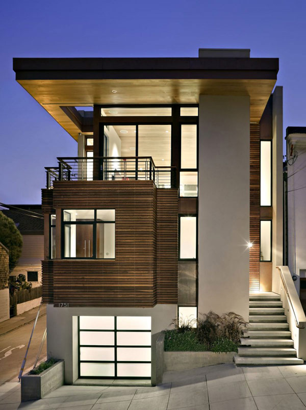 contemporary residence in san francisco by sb architects, architecture, home decor
