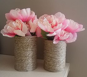 things you can do with a tin can, crafts, Use as vase