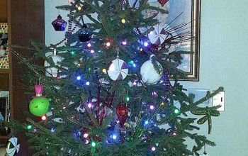 Salvaged Alice in Wonderland Christmas Tree