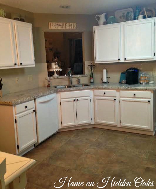 the kitchen is freshly painted, kitchen design, painting