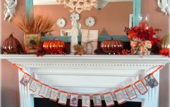 Un manto de Acción de Gracias y consejos de decoración de última hora #Acción de Gracias