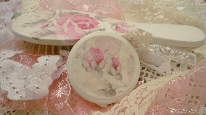 exquisite pale pink roses set for ladies, crafts, decoupage, home decor