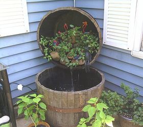 q fountain, diy, gardening, how to, outdoor living, ponds water features, repurposing upcycling