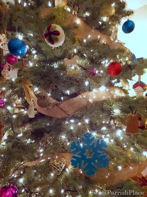our christmas tree 2013, christmas decorations, seasonal holiday decor