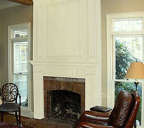 best of both worlds a mantel makeover, fireplaces mantels, home decor, living room ideas