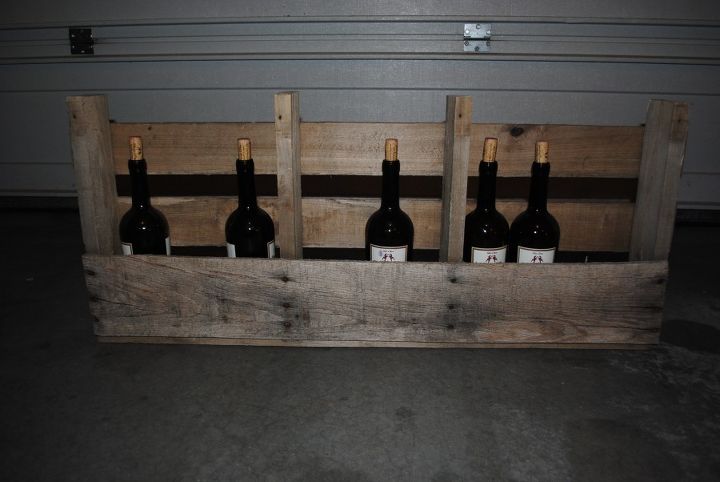 old pallet new wine rack, pallet, repurposing upcycling