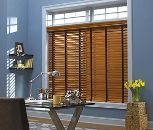200 budget blinds north atlanta gift card giveaway, window treatments, windows, Wood blind shades by Budget Blinds