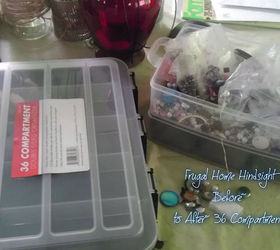 organize jewelry supplies in a breeze, organizing, Before