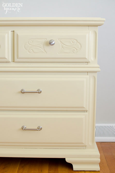 give old furniture a modern look with annie sloan chalk paint, chalk paint, painted furniture, You can achieve an even more modern look by using a bold paint color