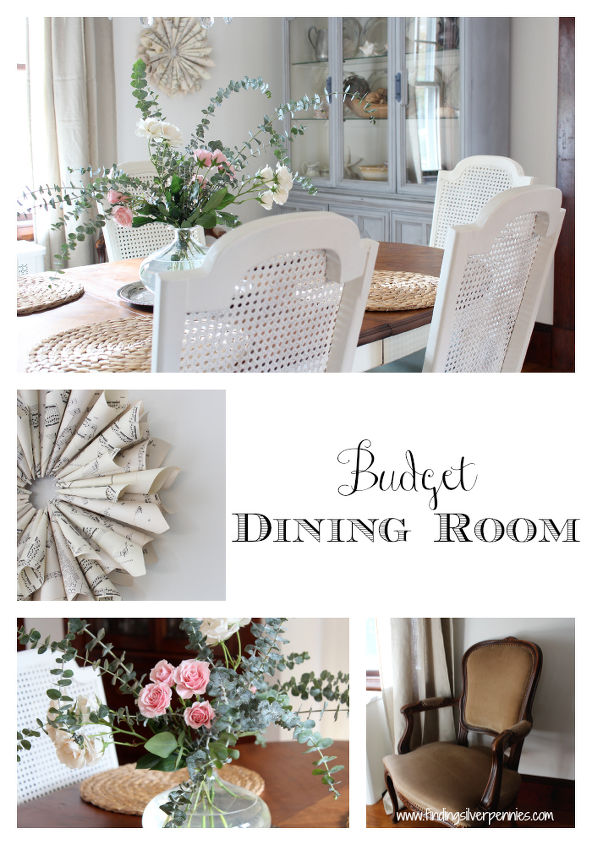 dining room reveal working within your budget, dining room ideas, home decor, shabby chic, My French dining room on a budget