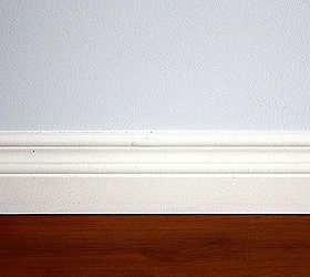 repair a chipped baseboard, home maintenance repairs, how to, wall decor, woodworking projects, From about three feet away
