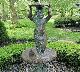 fountainscapes by nj pondguys, gardening, ponds water features, An antique bronze fountain in Rumson NJ 07760 Restored to operating condition By NJ Pondguys 732 768 3032