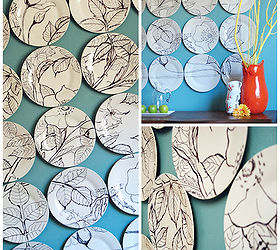 anthropologie inspired wall art, crafts, home decor