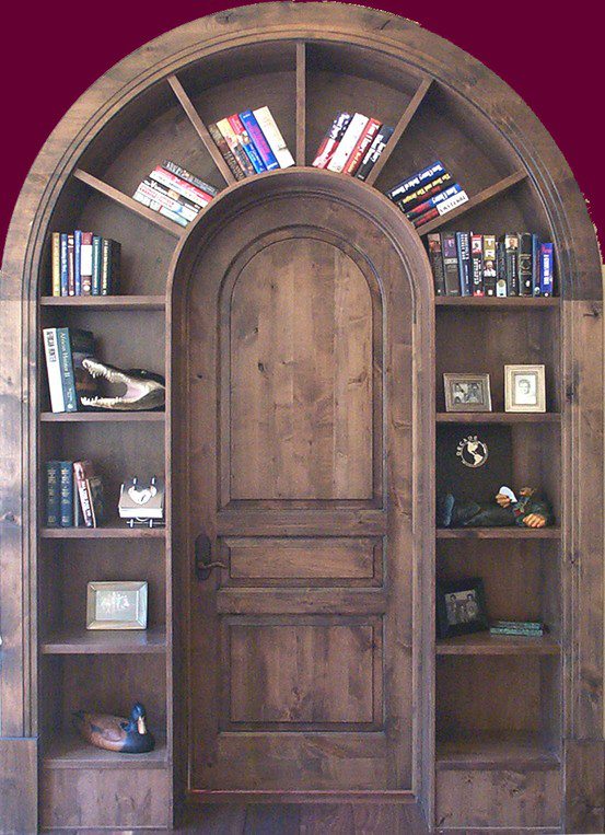 couldn t resist sharing more of these bookshelf pics, home decor, Bookcase Door