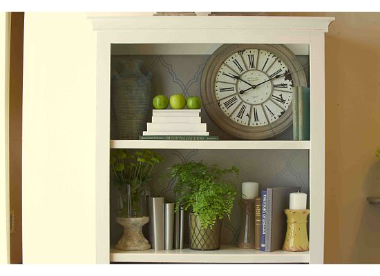 share some love with your blah bookshelves don t let this valentine s go by with, home decor, shelving ideas, Another view