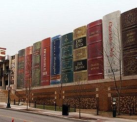 couldn t resist sharing more of these bookshelf pics, home decor, Kansas City Public Library