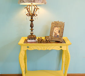 how chalkpaint transformed a vintage table, painted furniture, After