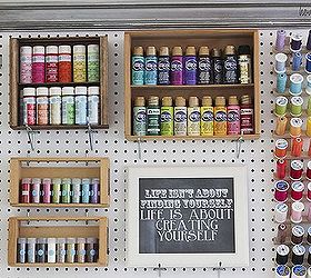 Acrylic Paint Storage, Craft Room Organizer