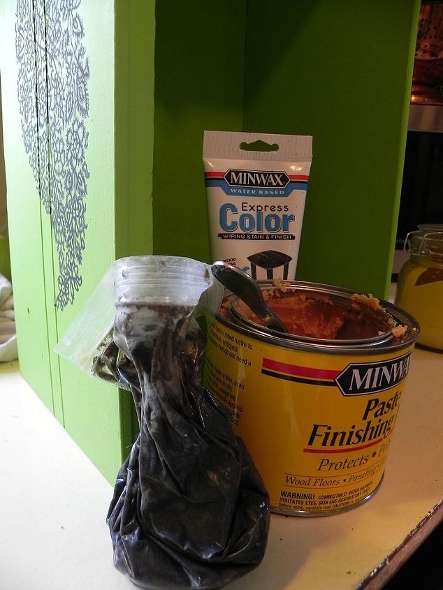 before and after paint projects small furniture, chalk paint, painted furniture, I also mix my own dark wax by squishing in some dark stain into regular and much cheaper Minwax