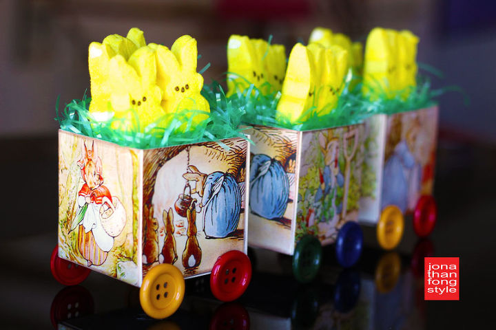 peter rabbit cargo train, crafts, easter decorations, seasonal holiday decor