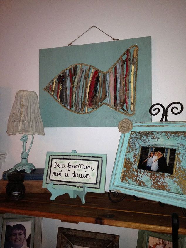 a little fun decor for the lake, home decor, By Jennifer Miller 8