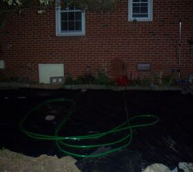 my landscaping adventure, landscape, outdoor living, black plastic laid out