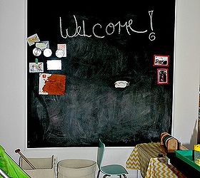 diy projects, chalk paint, chalkboard paint, painting, The paint is also magnetic