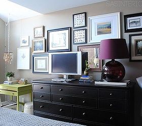 master bedroom picture gallery wall, bedroom ideas, home decor, wall decor