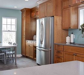 top 5 wall colors for oak cabinets part 2, Source Unknown Try Benjamin Moore Pleasant Valley for a similar look
