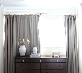 how to make blackout curtains 8 step tutorial, crafts, reupholster, window treatments, DIY Linen Blackout Curtains