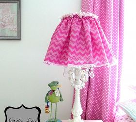 a lampshade cover and doll dress, crafts, home decor, Easy DIY sewing project great for beginners