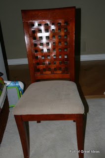 transformao de mesa e cadeira de cozinha de carvalho antigo, antes das cadeiras