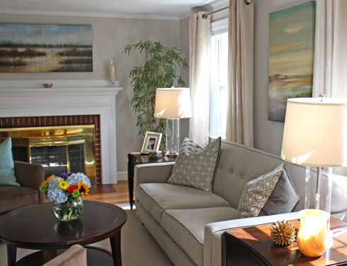 client living room make over, home decor, living room ideas