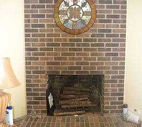 q how to refinish a brick fire place, concrete masonry, diy, fireplaces mantels, home decor