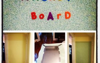 DIY Magnetic Board: A Project Completed