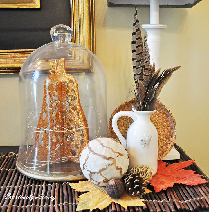 glam pumpkins, seasonal holiday decor