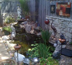 water gardens ponds and water features in oklahoma, landscape, outdoor living, ponds water features, Get Your Feet Wet Pond