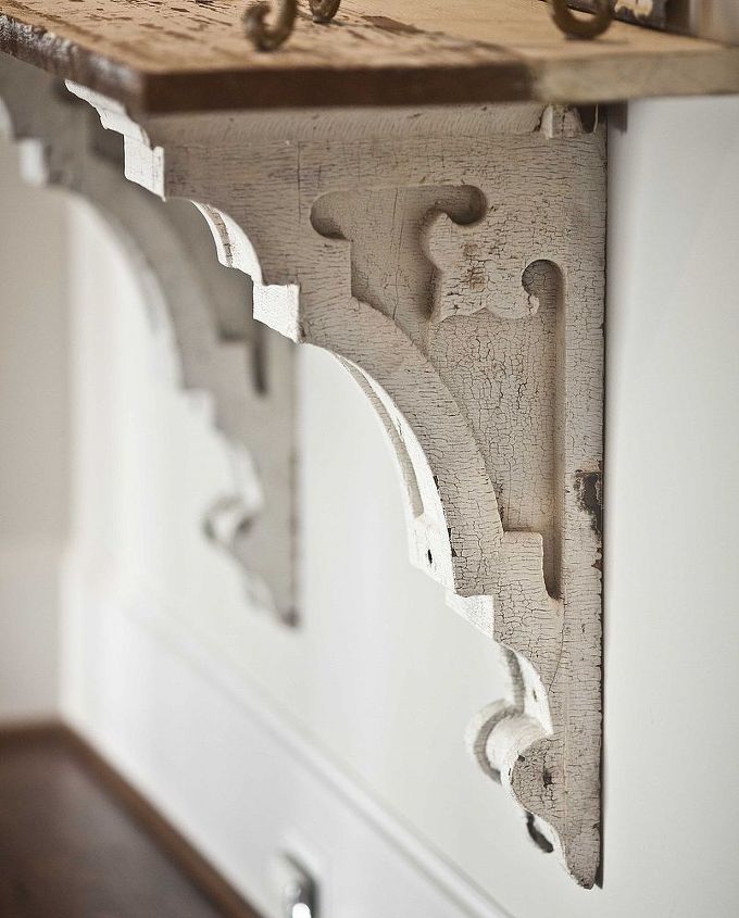 using architectural salvage in your home, repurposing upcycling, Antique corbels