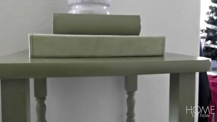 side table makeover with chalk paint, chalk paint, painted furniture