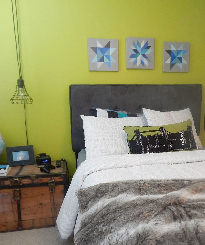 teenage boy s bedroom, bedroom ideas, home decor, painted furniture