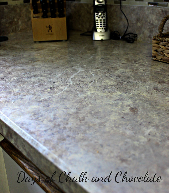 how to paint your counters, countertops, diy, how to, painting, The final project