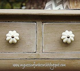 transforming a forgotten and ugly dresser into a beauty, home decor, painted furniture, Chalk Paint by Annie Sloan in French Linen