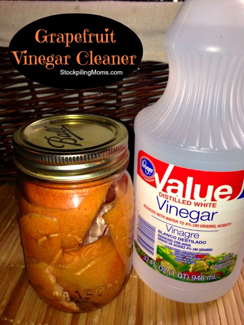 grapefruit vinegar cleaner, cleaning tips, Grapefruit Vinegar Cleaner
