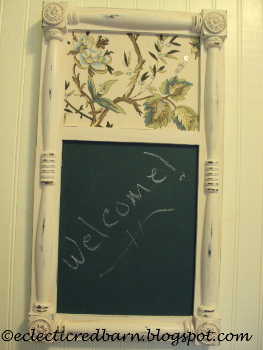 repurposing a mirror into a message board, chalk paint, chalkboard paint, crafts, painting, repurposing upcycling