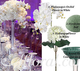 DIY Wedding Flower Centerpieces