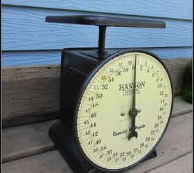 top ten vintage thrifty finds of 2012, repurposing upcycling, The Hanson Model 2060 scale was purchased for under 10 Excellent shape