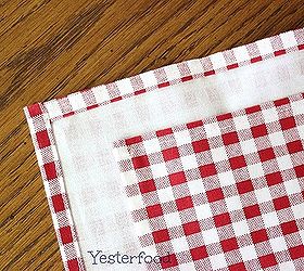 sew easy tablecloth and napkins, crafts, seasonal holiday decor
