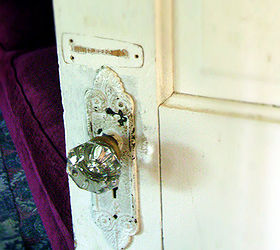 here s a chemical free way to restore your vintage door hardware, doors, Door hardware Before