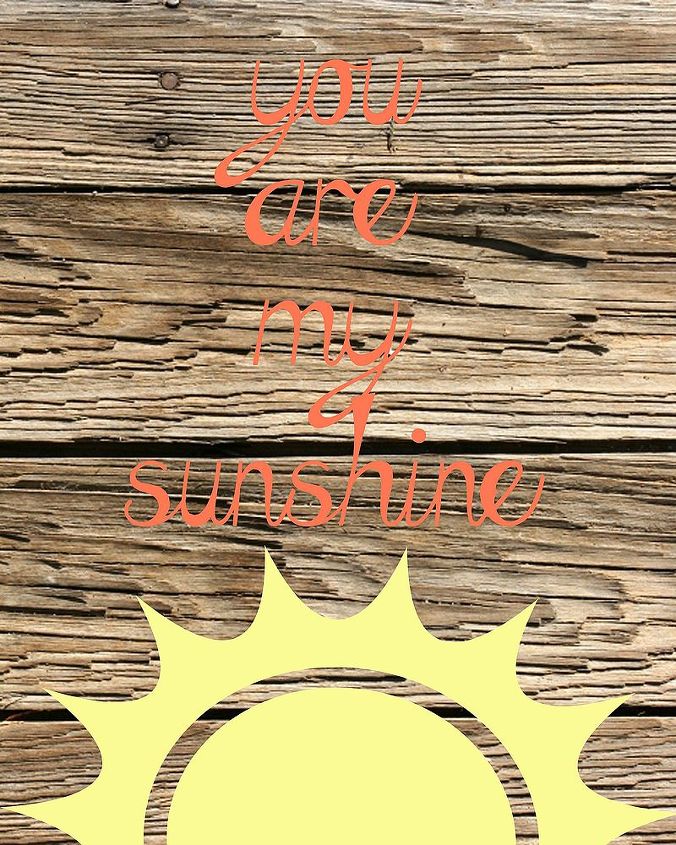 you are my sunshine free printables, crafts